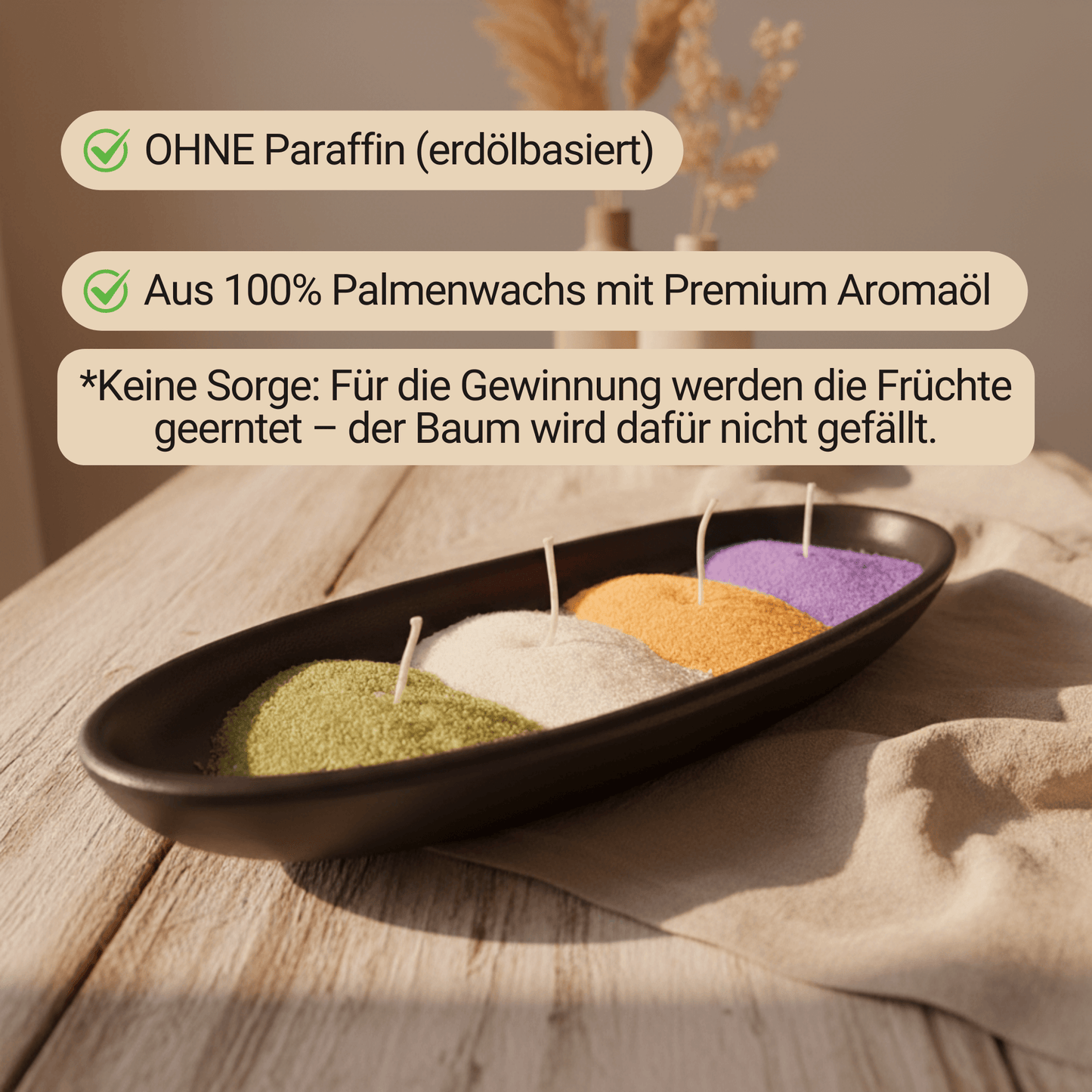 Flamory Duftkerzensand Probiergröße (150g)