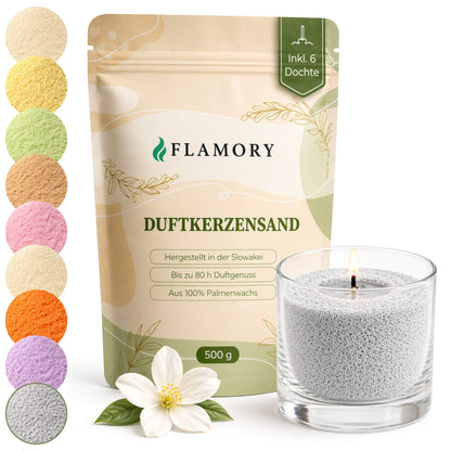 Flamory Duftkerzensand (500 g)