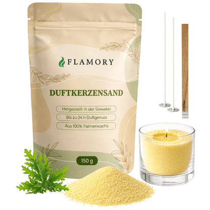 Flamory Duftkerzensand Probiergröße (150g)