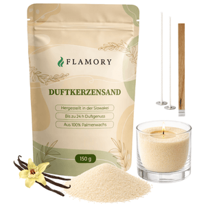 Flamory Duftkerzensand Probiergröße (150g)