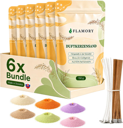 Duftkerzensand Discovery Set 6x150g