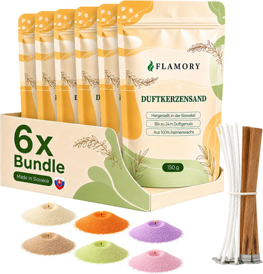 Duftkerzensand Discovery Set 6x150g