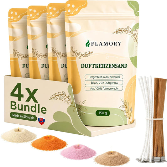 Duftkerzensand Elegance Set 4x150g