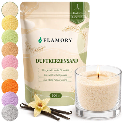 Flamory Duftkerzensand (500 g)